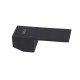 Ручка 25 мм Lidz (90х35х26,4) для змішувачів Kubis Black LDKUB903526449500