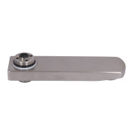 Вилив у зборі Lidz (150х40х36) для змішувачів Kubis 006, 1030 Nickel LDKUB1504036N49507