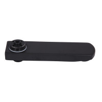 Вилив у зборі Lidz (150х40х36) для змішувачів Kubis 006, 1030 Black LDKUB1504036B49508