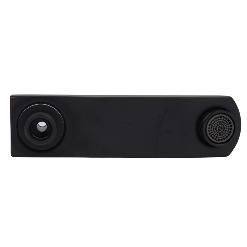Вилив у зборі Lidz (150х40х36) для змішувачів Kubis 006, 1030 Black LDKUB1504036B49508