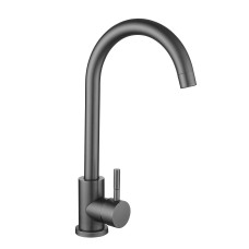 Змішувач для кухні Lidz Aria 015F (k35)  LDARI015FGRP49559 Graphite