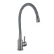 Змішувач для кухні Lidz Aria 015F3 (k35) з гнучким виливом LDARI015F3GGRP49565 Graphite/Grey