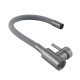 Змішувач для кухні Lidz Aria 015F3 (k35) з гнучким виливом LDARI015F3GGRP49565 Graphite/Grey