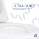 Унітаз підвісний Qtap Robin ML Ultra Quiet 520x365x365 мм, з сидінням Soft-close MagLock, White QTROBML26W49623