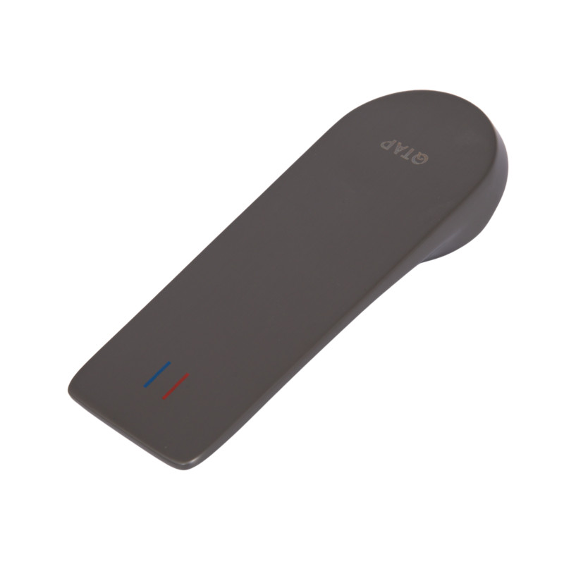 Ручка картриджа Qtap (116,5х41,5х18) для змішувачів Vlasta New Gunmetal Black PVD QTVLA11654151849628