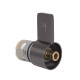 Ручка перемикання режимів Qtap (70х23,7х35) для душової системи Vlasta New Gunmetal Black PVD QTVLA7023735GMB49641