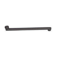 Вилив Qtap (345х31,5х27,5) для змішувача для ванни Vlasta New Gunmetal Black PVD QTVLA345315275GMB49666