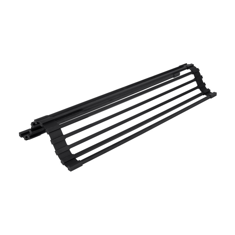 Сушарка на кухонну мийку Lidz Acsis LA04 Black, квадратна основа, для посуду 430х216 мм LDACSLA04BLM49762