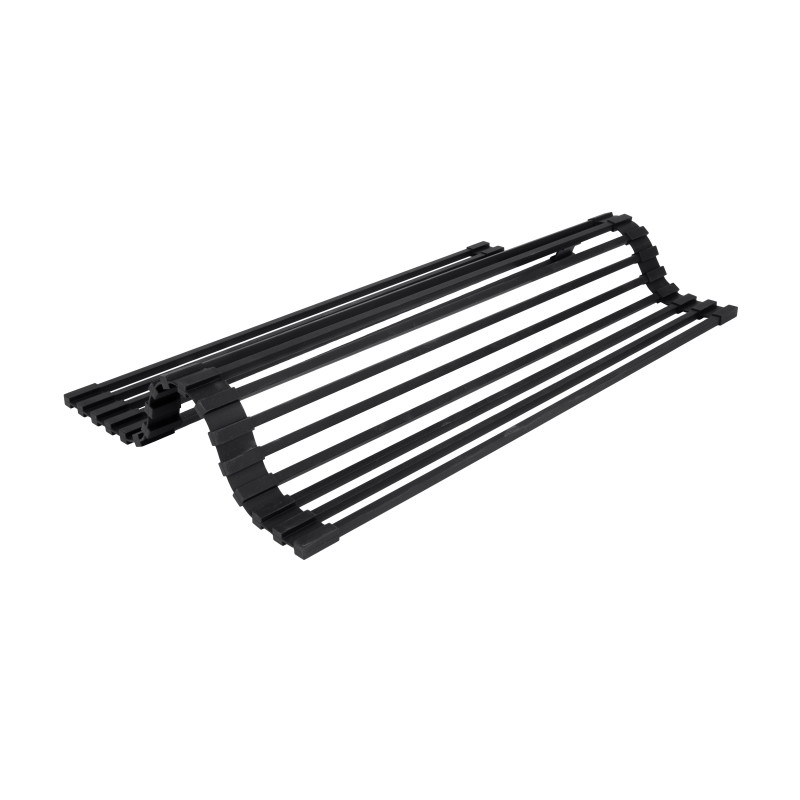 Сушарка на кухонну мийку Lidz Acsis LA06 Black, квадратна основа, для посуду 430х300 мм LDACSLA06BLM49764