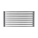 Сушарка на кухонну мийку Lidz Acsis LA11 Gray, плоска основа, для посуду 430х218 мм LDACSLA11GRA49765