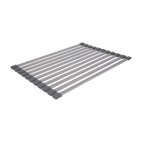 Сушарка на кухонну мийку Lidz Acsis LA13 Gray, плоска основа, для посуду 430х300 мм LDACSLA13GRA49767