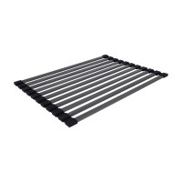 Сушарка на кухонну мийку Lidz Acsis LA14 Black, плоска основа, для посуду 430х300 мм LDACSLA14BLM49768