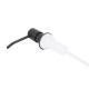 Дозатор для миючого засобу Lidz Acsis LA30 Brushed Black PVD, круглий LDACSLA30BLM49827