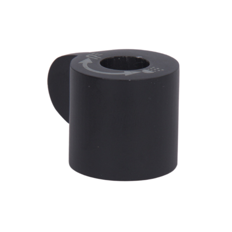 Ручка букси  Qtap (22,1x23x33) для змішувача для ванни Gemini Matt Black QTGEM2212333BLA50056