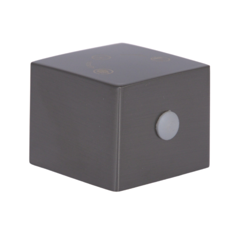 Ручка Qtap (25,8x32x32) для душової системи на три споживача Gemini Gunmetal Black PVD QTGEM258323250065