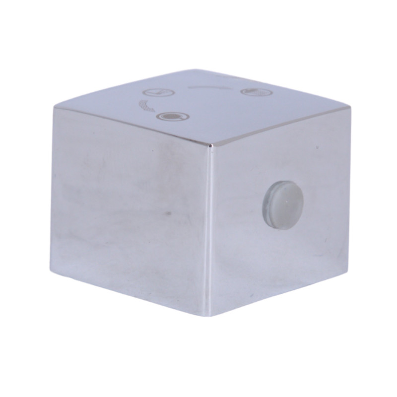 Ручка Qtap (25,6x32x32) для душової системи на три споживача Gemini Chrome QTGEM256323250066