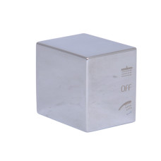 Ручка Qtap (38x30,8x41,9) для душової системи на три споживача Gemini Chrome QTGEM3830841950067
