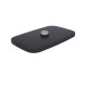 Стельова лійка Qtap (34x190x290) для душових систем Gemini Matt Black QTGEM34190290BLA50068