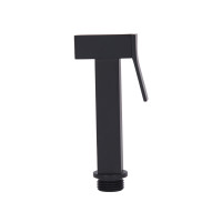 Лійка для ручного душу Qtap (160,5x18,2x56) для змішувача для раковини з гігієнічним душем Gemini Matt Black QTGEM160518256BLA50076
