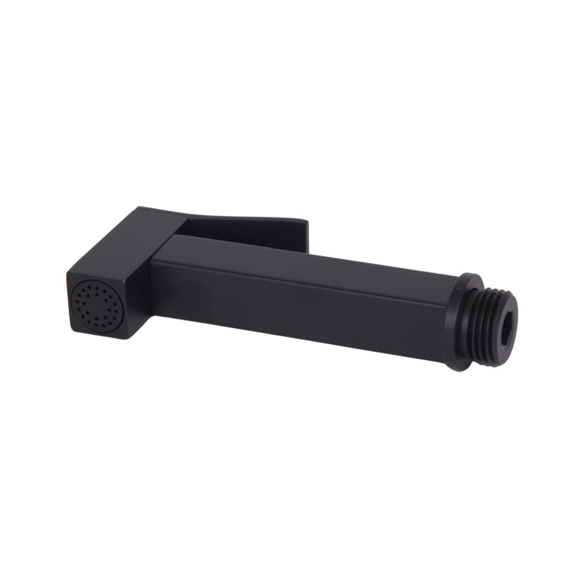 Лійка для ручного душу Qtap (160,5x18,2x56) для змішувача для раковини з гігієнічним душем Gemini Matt Black QTGEM160518256BLA50076