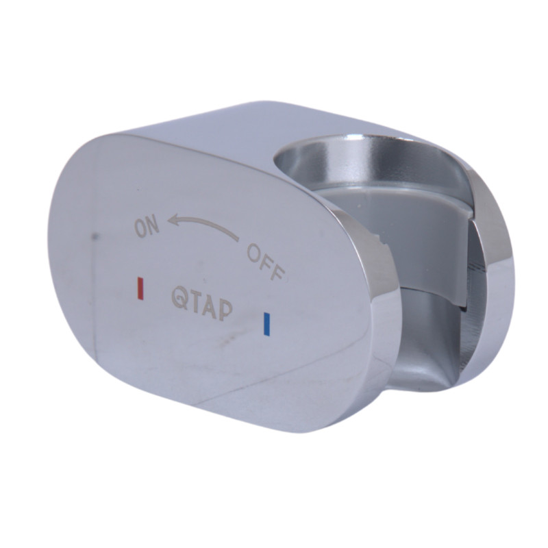 Ручка Qtap (59,8x27,7x34,9) для набору для гігієнічного душу V00440601 Inspai-Varius Chrome QTINSVAR598277349CRM50342