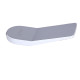 Ручка картриджа Qtap (42x109,2x34,3) для змішувачів Presto Chrome/White QTPRE421092343CRW50514