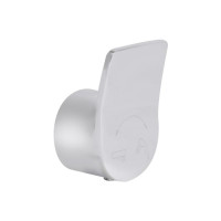 Ручка перемикача режимів Qtap (27,1x45,5x27,4) для змішувачів для ванни з поворотним виливом Presto Chrome QTPRE271455274CRM50518