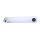Вилив Qtap (42x36,7x227) для душової системи Presto Chrome/White QTPRE42367227CRW50527