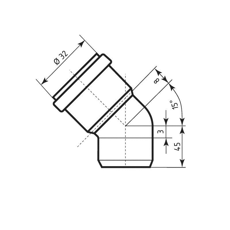Ручка картриджа Lidz (45x109,9x26,6) для змішувачів Nexus LDNEX45109926651154