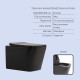 Готове рішення Qtap для ванної кімнати: підвісний унітаз Tern New Ultra Quiet 490x365x325 + комплект інсталяції Standard (лінійна клавіша White)